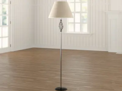 Bratton Floor Light Lamp 3D model