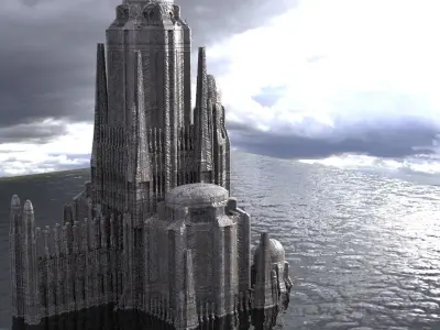 Dishonoured fortress 1  3D model