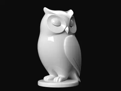 Owl Decorative 3D print model