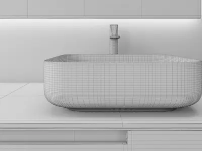 bathroom set 34  3D model