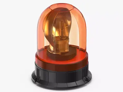 Emergency Lamp 3D model