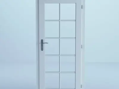 White Door 40 3D model