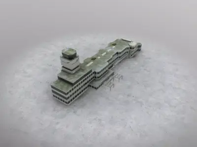 LOWS Control Point  Low-poly 3D model