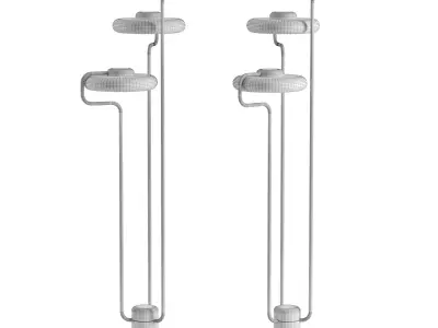 TRATTO FLOOR lamp by KDLN 3D model