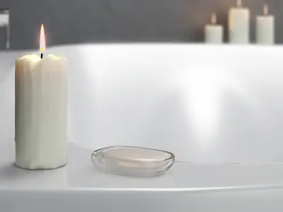 bath Ravak LoveStory II 3D model