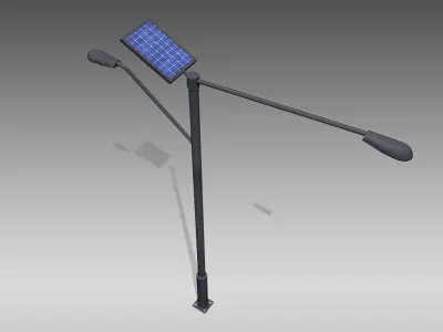 Street and Pedestrian Level Lighting 3D model