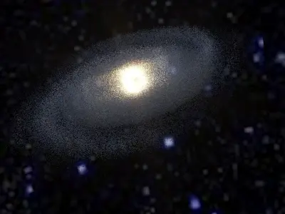 Milky Way Galaxy 3D model