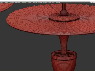 GERDINA Low-poly 3D model