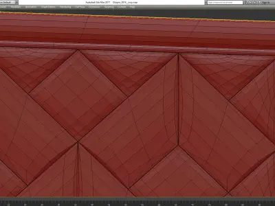 Wall Panel Decoration 3d model Low-poly 3D model