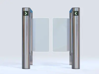 Swing Turnstile Easy Gate SG1000 3D model