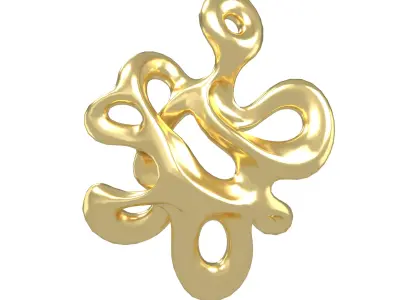 Abstract Shape v26 001 Low-poly 3D model