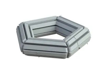 Sci Fi Object No 4363 Low Poly Low-poly 3D model