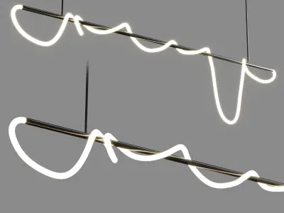 GLORIFY Aliexpress Pendant lights collection 202 Low-poly 3D model