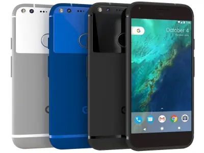  Google Pixel And XL 3D model