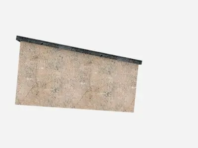 5 Storage Units Low-poly 3D model