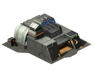 Future World - Black Market 03 3D model