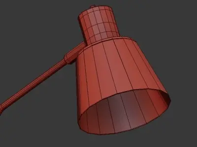 Cylinder Floor Lamp  Rejuvenation 3D model