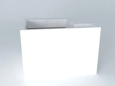 fabioorkut cube with window Free 3D model