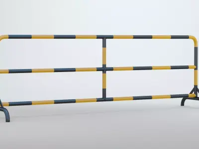 ROAD BARRIER SET 3D print model buy