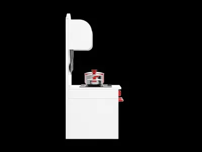 Play Kitchen Set 3D model purchase