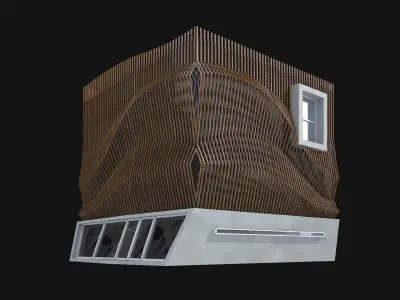 Public Building 3D model