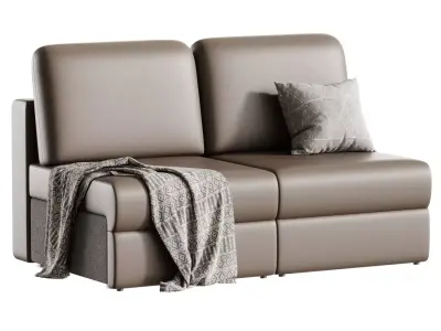 Straight sofa Polan 3D model