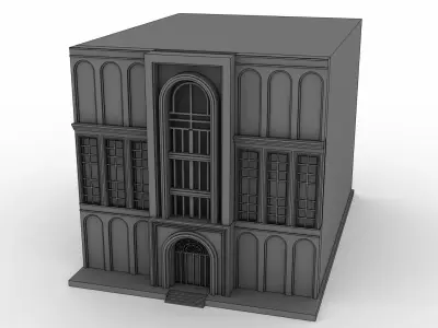 Modern Facade 3D model