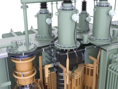  High Voltage Power Distribution Transformer Inside 46 