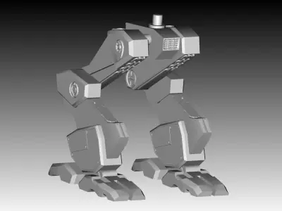 Robot 102 3D print model