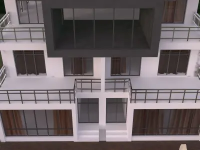 Modern House 3D model