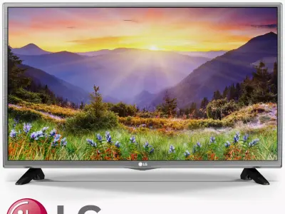 LG 32LH513U LED TV Low-poly 3D model