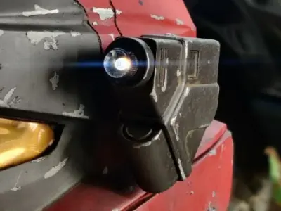 Mark VII Helmet Attachments  CNM Fascinator and HUL-1  3D print model