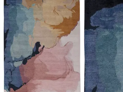 Caldera rug 3D model