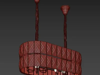 Candela 2208 L800 Low-poly 3D model