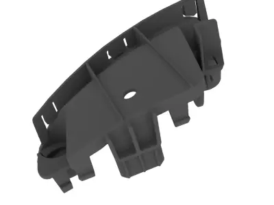 PEUGEOT Door Handle Brackets Left-Right 3D print model