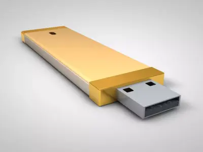 USB Pendrive 3D model