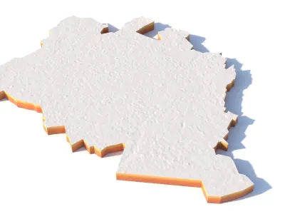 Chandigarh Punjab India 3D model