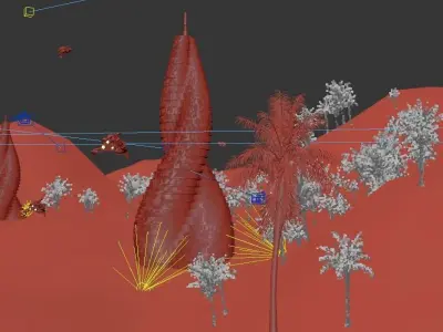 Sci-Fi  Futuristic city 3D model