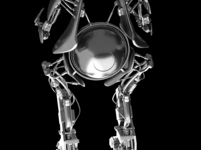 Portal 2 Atlas 3D model