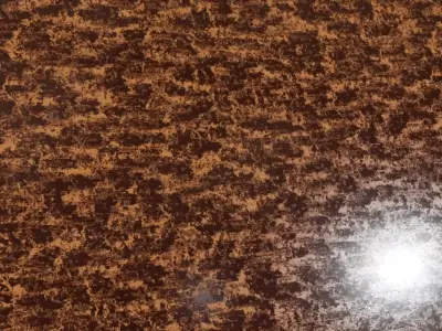 Heavily Corroded Rusty Metal Surface PBR Seamless Texture