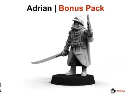 Valour Korps - Sergeant Bernhard 3D print model