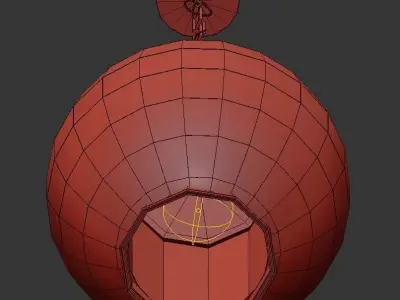 Cap and Globe 3D model