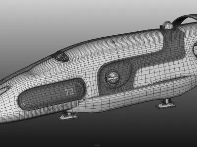 Areo Courier 3D model