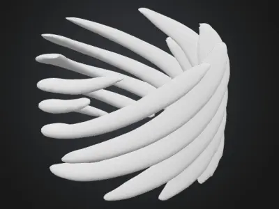 Scifi Object Shape Model 7 3D model