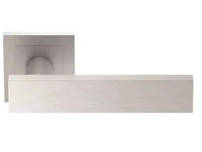 Eurospec Carla Rectangular Stainless Steel Door Handle 3D model