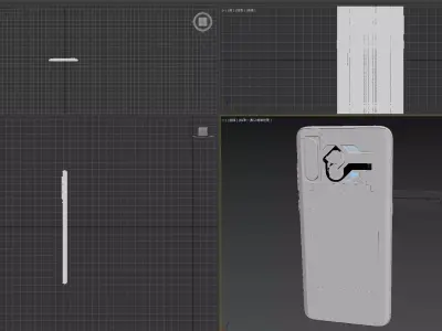 XIAOMI 9 transparent Extreme Edition - C4D modeling rendering 3D model