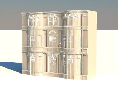 Building 3D Model brick 3D model