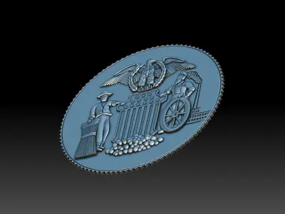 Cortland Seal 3D print model