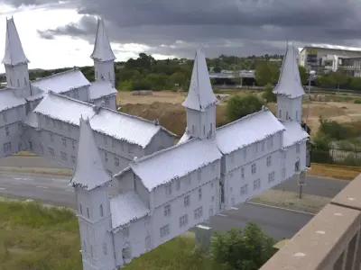 Medieval Street Larger High Fantasy 3D model