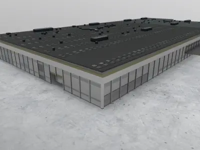  EDDF Storage 1 Low-poly 3D model